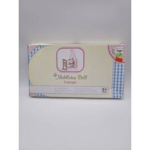 Middleton Doll Canopy Pink Chiffon for Style 1973 Crib Metal Support NIB